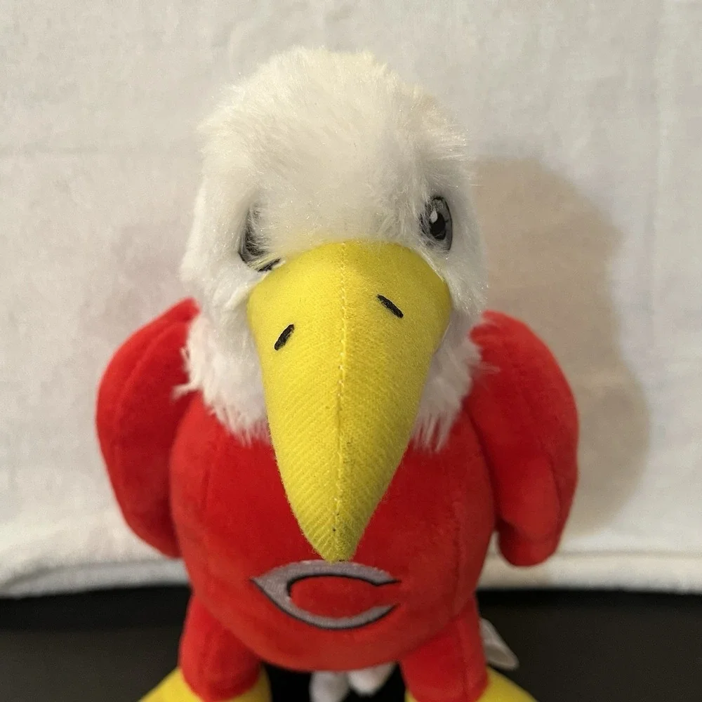 Cincinnati Reds EAGLE Plush MLB Genuine Merchandise FOCO Stuffed Animal Embroide